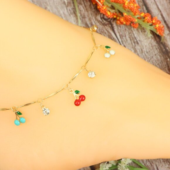 "Dainty Anklet for Women – Elegant Everyday Jewelry & Perfect Gift | MLCRC1553 - Picture 1 of 10